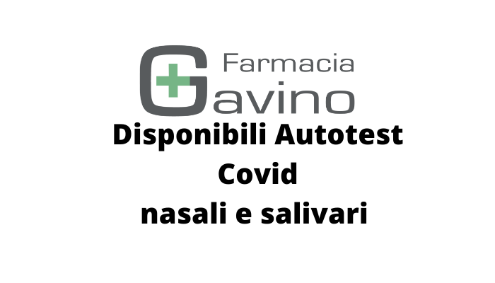 Disponibili tamponi salivari molecolari