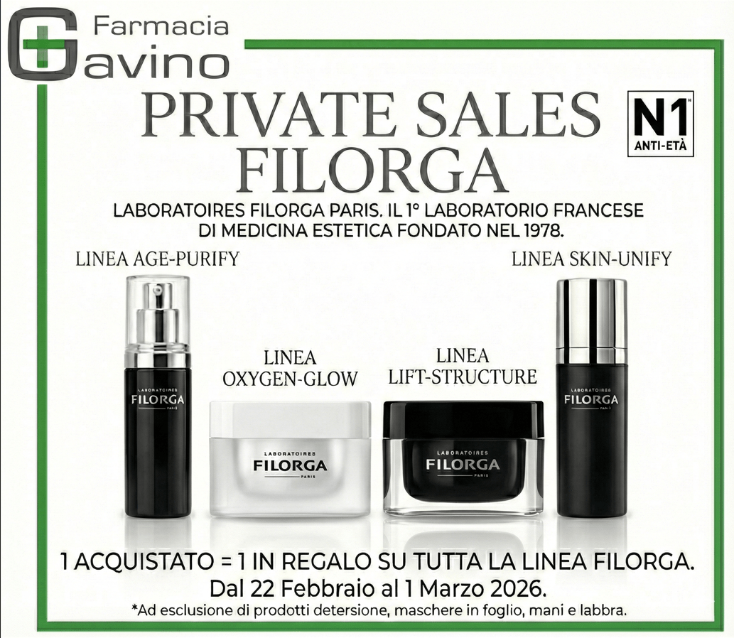 FILORGA PRIVATE SALES FARMACIA GAVINO