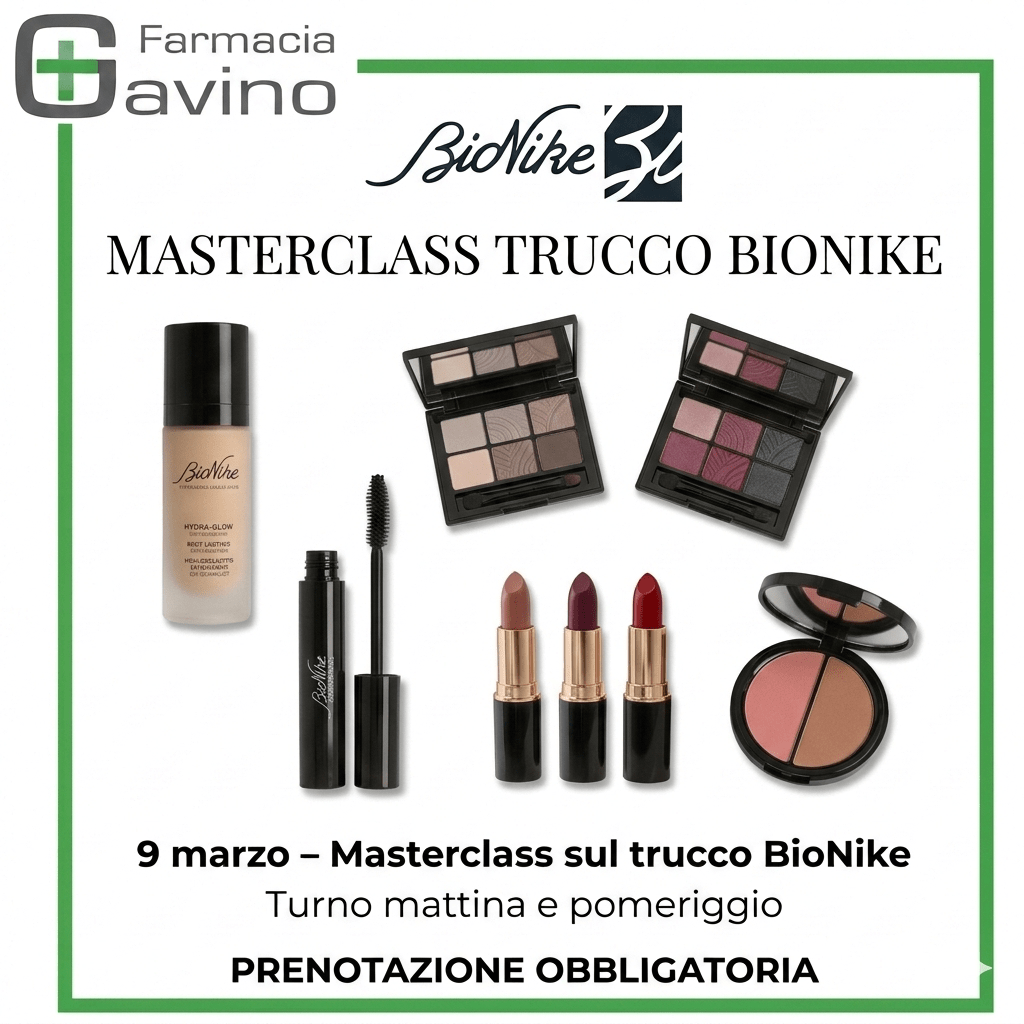 Masterclass BioNike farmacia gavino 9 marzo