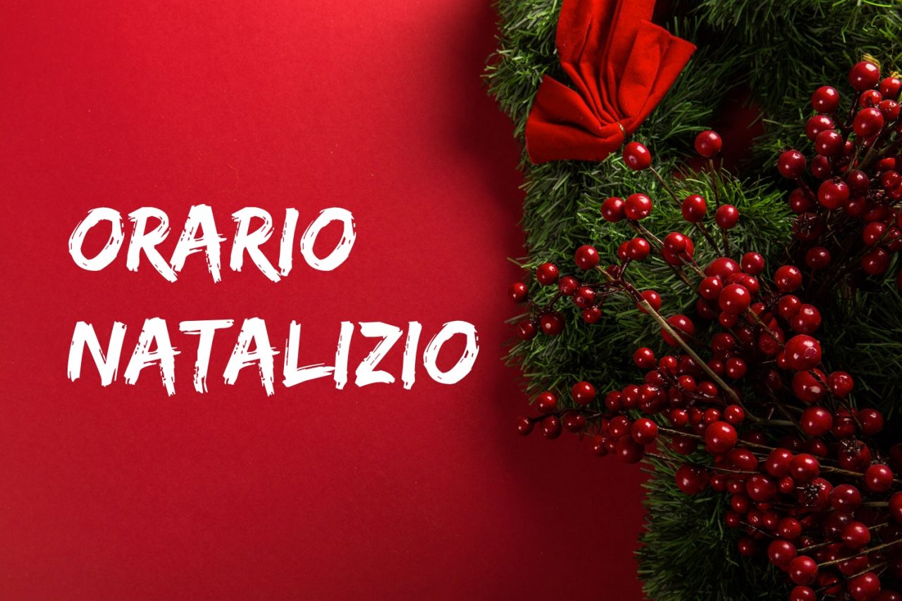 Orari festività natalizie