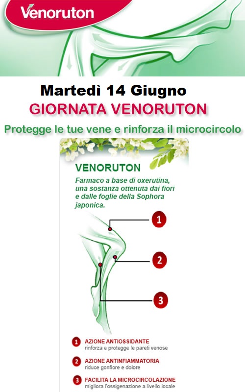 Prevenzione insufficenza venosa venoruton