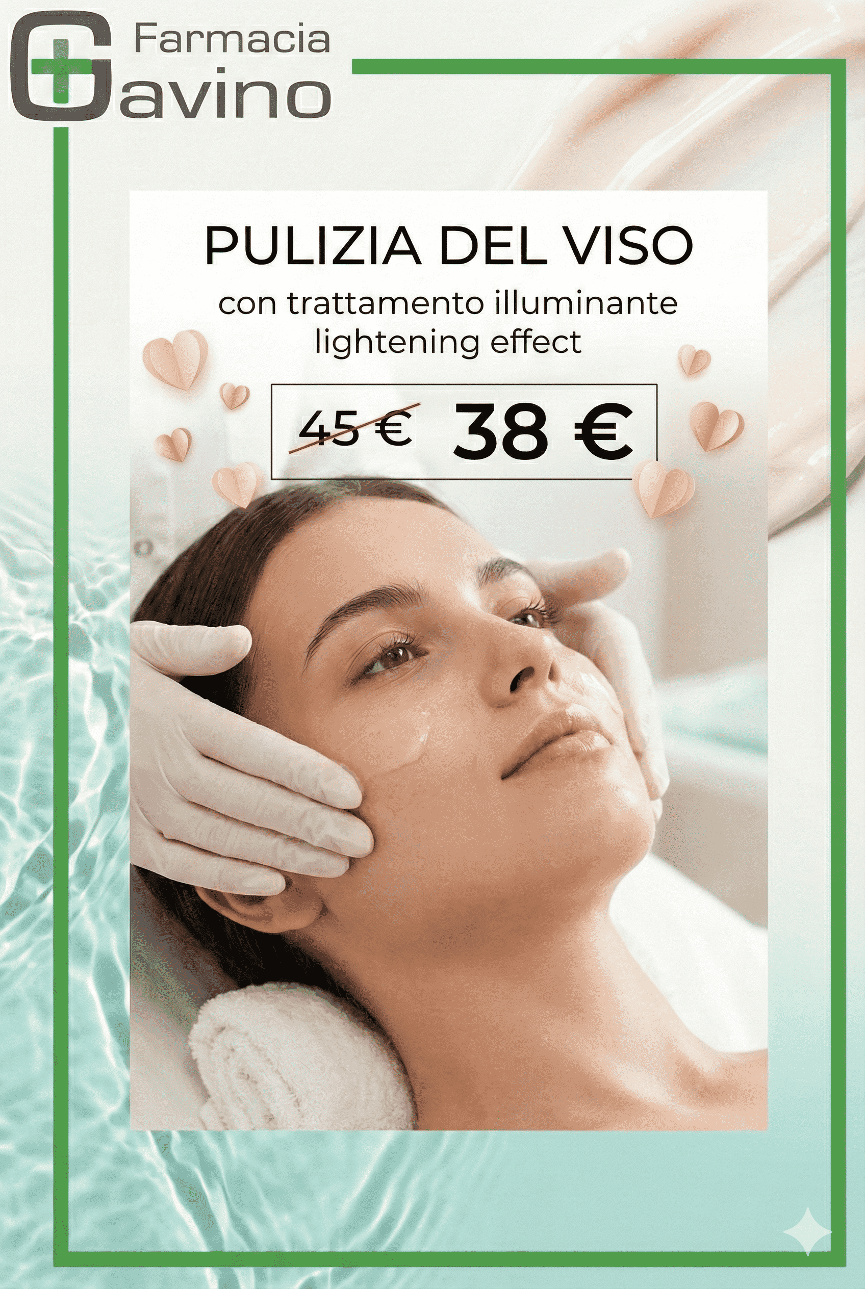 Pulizia viso san valentino farmacia gavino