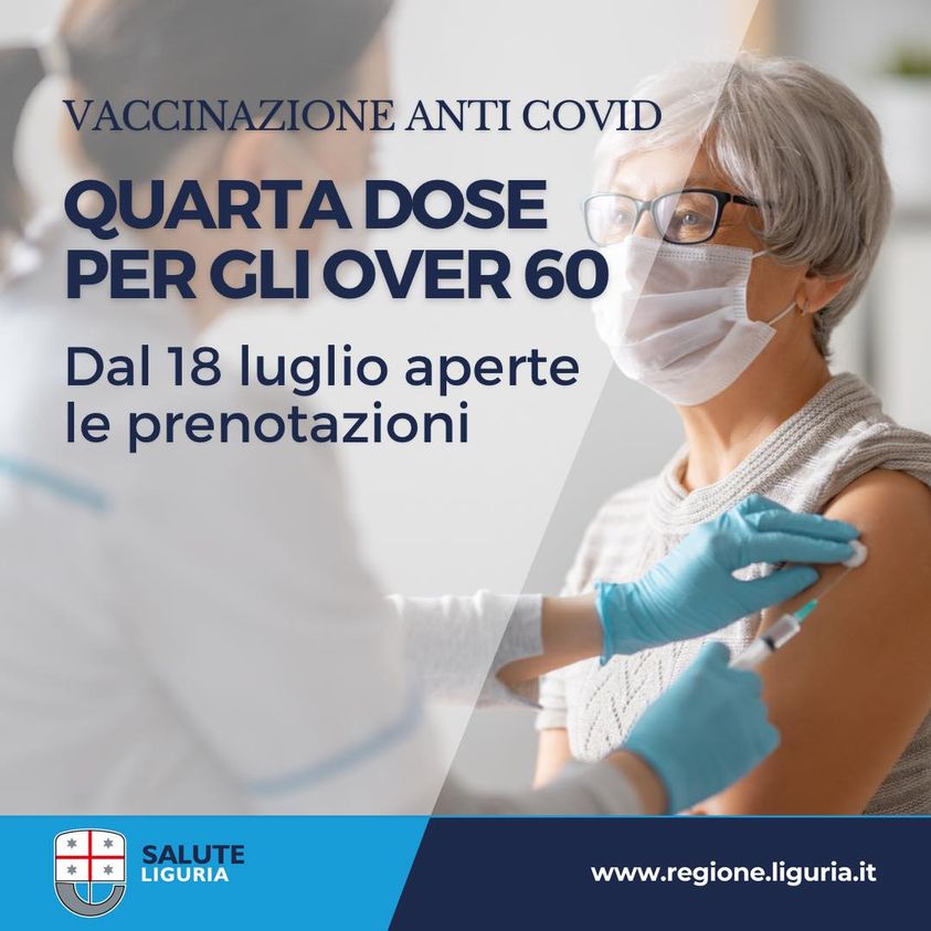 Vaccinazione over 60 quarta dose