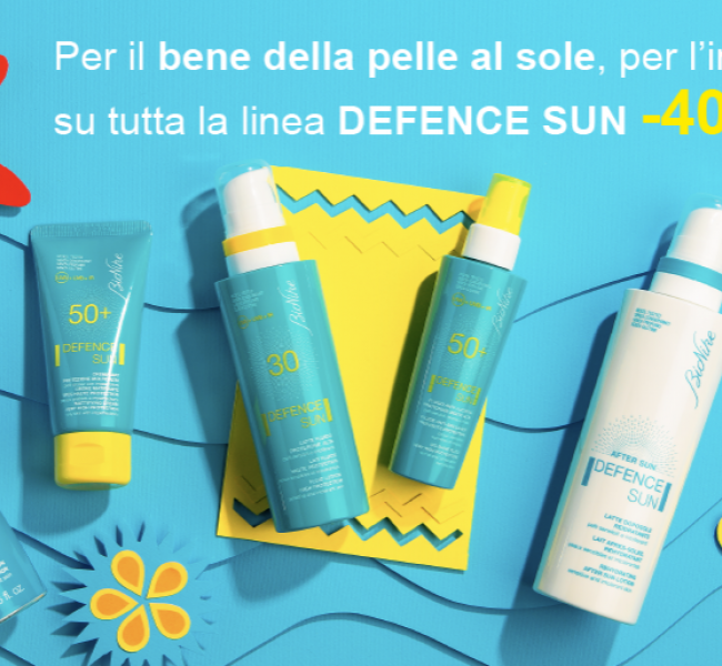 SOLARI DEFENCE SUN | PROMOZIONE A 14,90€