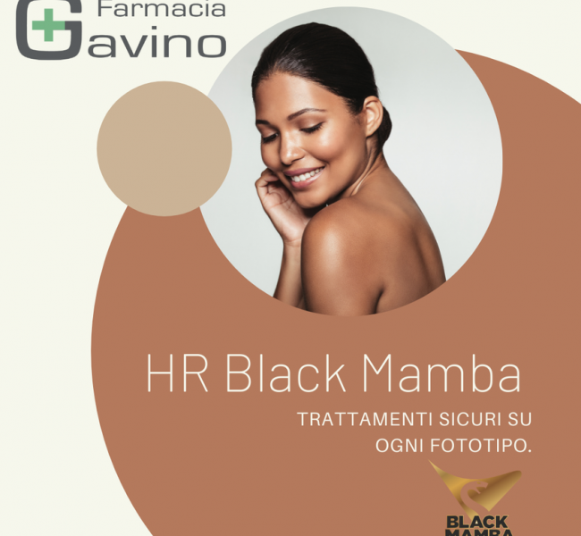 Mantis HR Black Mamba trattamenti sicuri su ogni fototip