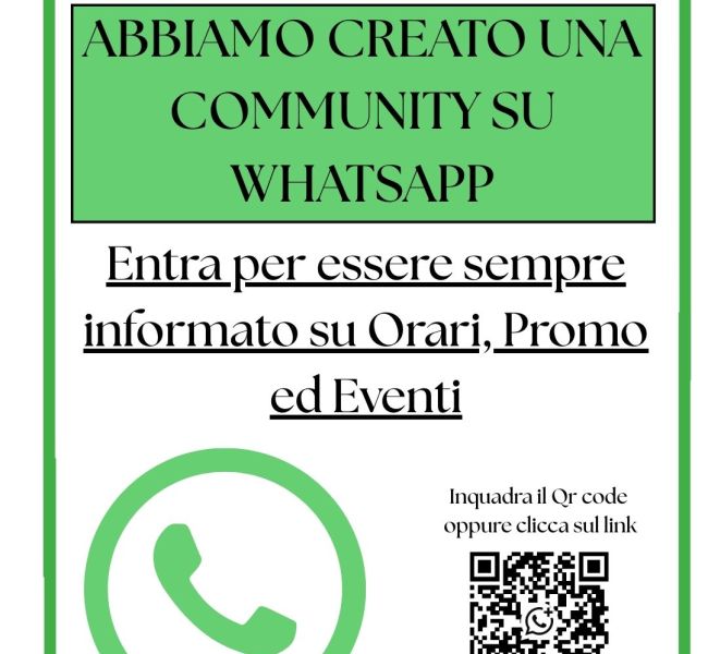 Community WhatsApp Farmacia Gavino & Farmacia Ceranesi
